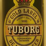 TUBORG GOLD LABEL DE LUXE BEER