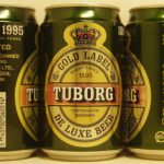 TUBORG GOLD LABEL DE LUXE BEER