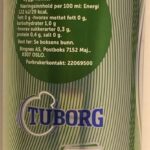 TUBORG LITE, 2018
