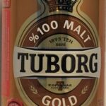 TUBORG GOLD BÍRA/BEER 100% MALT, 2018