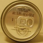 TUBORG GOLD LABEL DE LUXE BEER