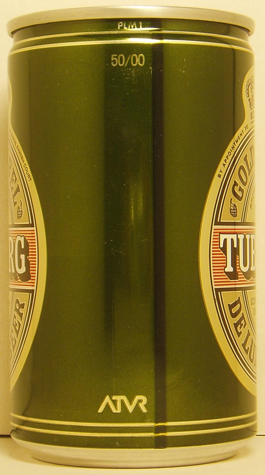 TUBORG GOLD LABEL DE LUXE BEER