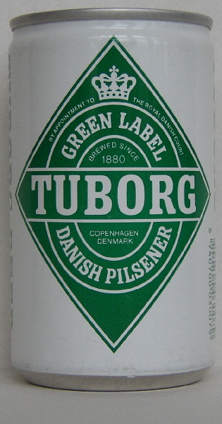 TUBORG GREEN LABEL DANISH PILSENER