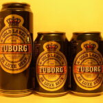TUBORG GOLD LABEL DE LUXE BEER