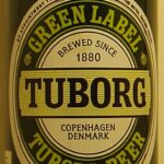 TUBORG GREEN LABEL TUBORG BEER