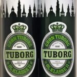 TUBORG GRØN TUBORG ØL KLASSE II, Copenhagen skyline