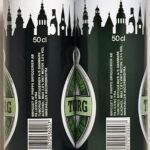 TUBORG GRØN TUBORG ØL KLASSE II, Copenhagen skyline