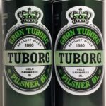 TUBORG GRØN TUBORG PILSNER ØL, 1395-2