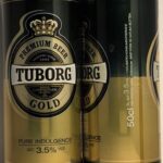TUBORG GOLD PREMIUM BEER PURE INDULGENCE alc 3,5% vol, #14883