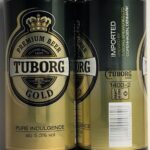 TUBORG GOLD PREMIUM BEER PURE INDULGENCE alc 5,3% vol, #14894, 1403-2