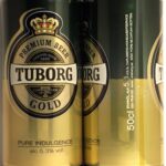 TUBORG GOLD PREMIUM BEER PURE INDULGENCE alc 5,3% vol, #14894, 1403-2