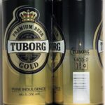 TUBORG GOLD PREMIUM BEER PURE INDULGENCE alc 5,3% vol, #14894, 1403-2