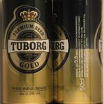 TUBORG GOLD PREMIUM BEER PURE INDULGENCE alc 5,3% vol, #14894, 1403-2