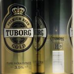 TUBORG GOLD PREMIUM BEER PURE INDULGENCE alc 3,5% vol, #14883