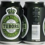 TUBORG GRØN TUBORG PILSNER ØL, 1255-02