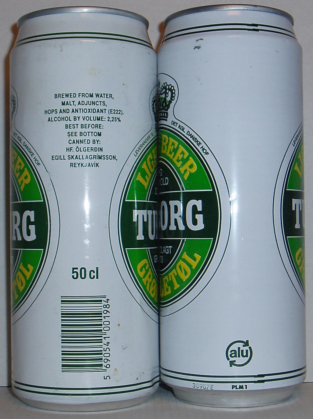 TUBORG LIGHT BEER GRØN LETØL