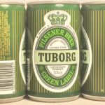 TUBORG GREEN LABEL PILSENER BEER, 1985