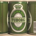 TUBORG GREEN LABEL PILSENER BEER, 1988