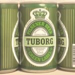 TUBORG GREEN LABEL PILSENER BEER, 1989