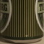 TUBORG GREEN LABEL PILSENER BEER, 1986