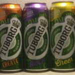 TUBORG GENUINE QUALITY DE LUXE BEER