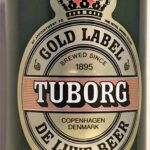 TUBORG GOLD LABEL DE LUXE BEER