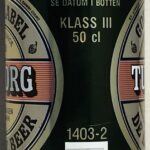 TUBORG GOLD LABEL DE LUXE BEER