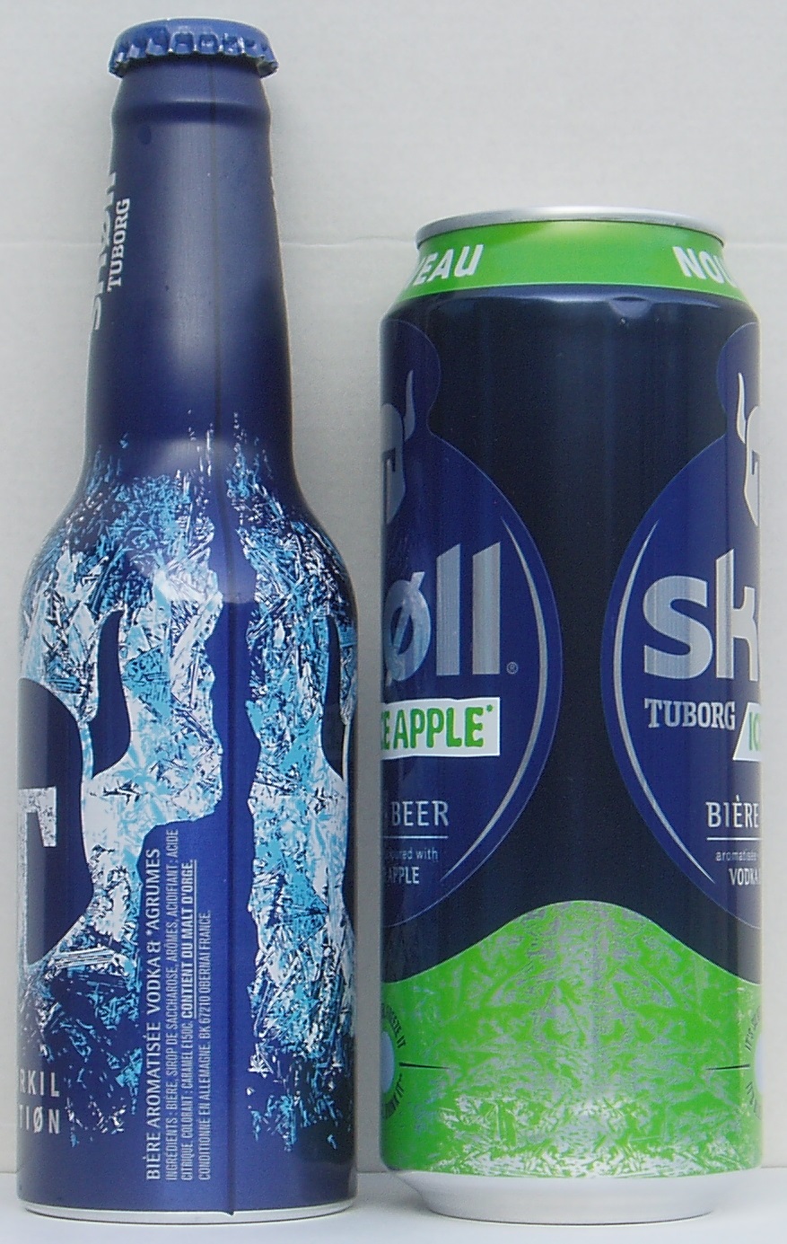 TUBORG skøll THØRKIL EDITION + TUBORG skøll ICE APPLE