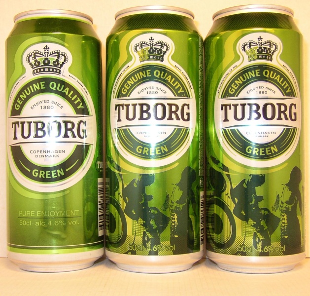 TUBORG GENUINE QUALITY GREEN