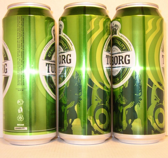 TUBORG GENUINE QUALITY GREEN