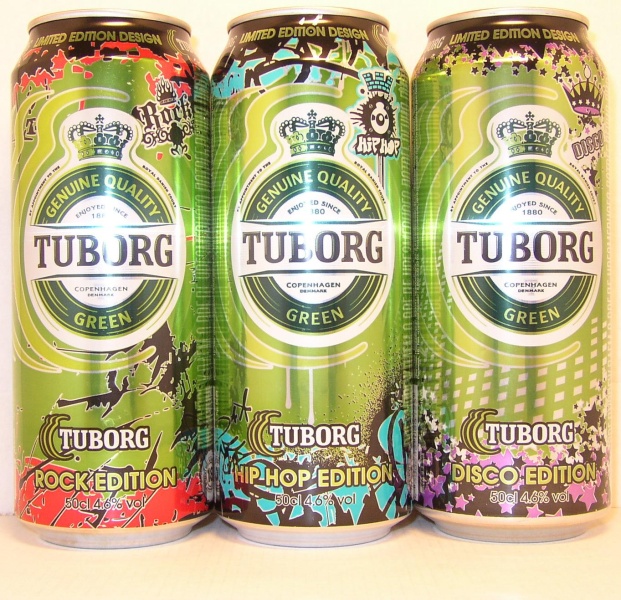 TUBORG GREEN GENUINE QUALITY