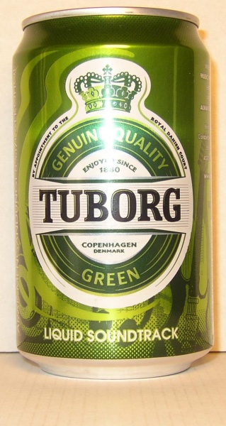 TUBORG GREEN GENUINE QUALITY LIQUID SOUNDTRACK