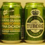 TUBORG GRØN TUBORG PILSNER ØL