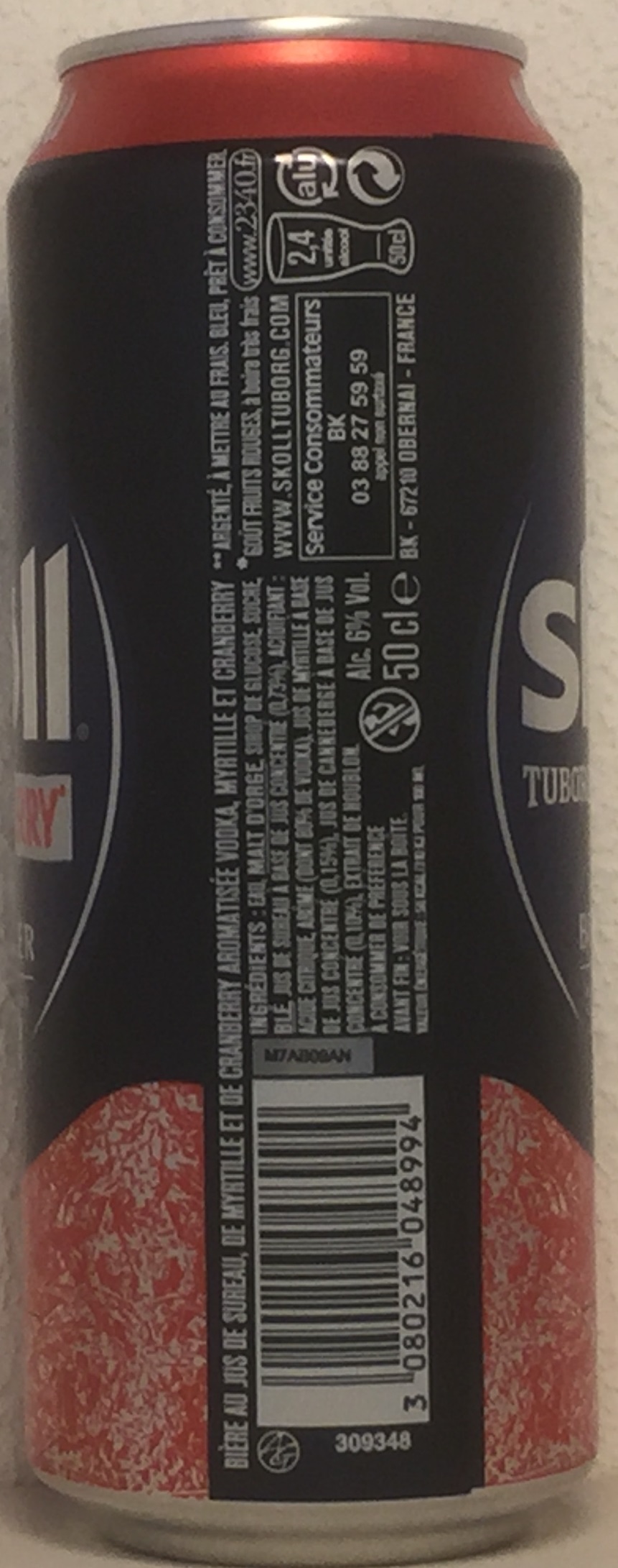 TUBORG skøll BIÈRE BEER ICE APPLE VODKA & APPLE